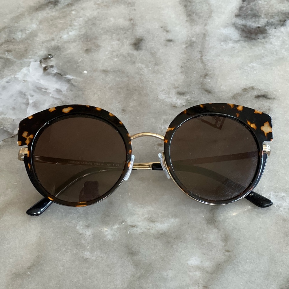 Giorgio Armani round cat eye sunglasses